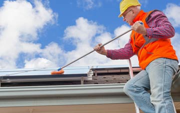 Pirbright soft wash roof cleaning